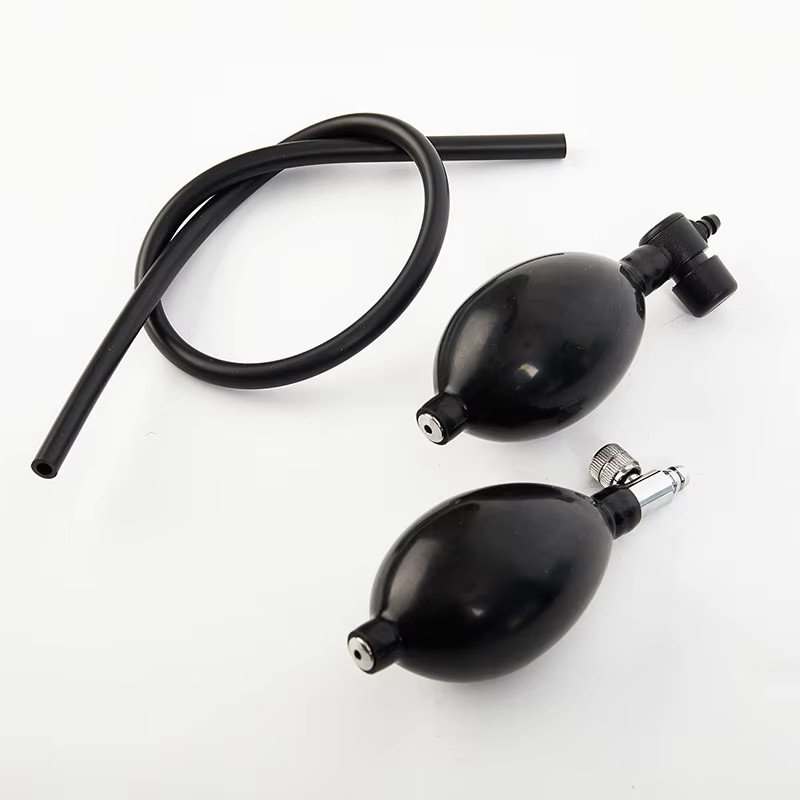 KuZHEN Blutdruckmessgerät Zubehör Latex-Pumpe in Schwarz - Bild 5