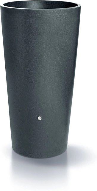 Arves Regentonne Rainbowl Flower 150 in Grau mit integrierter Pflanzenkammer und 3/4 Zoll Messinggewinde - Bild 1