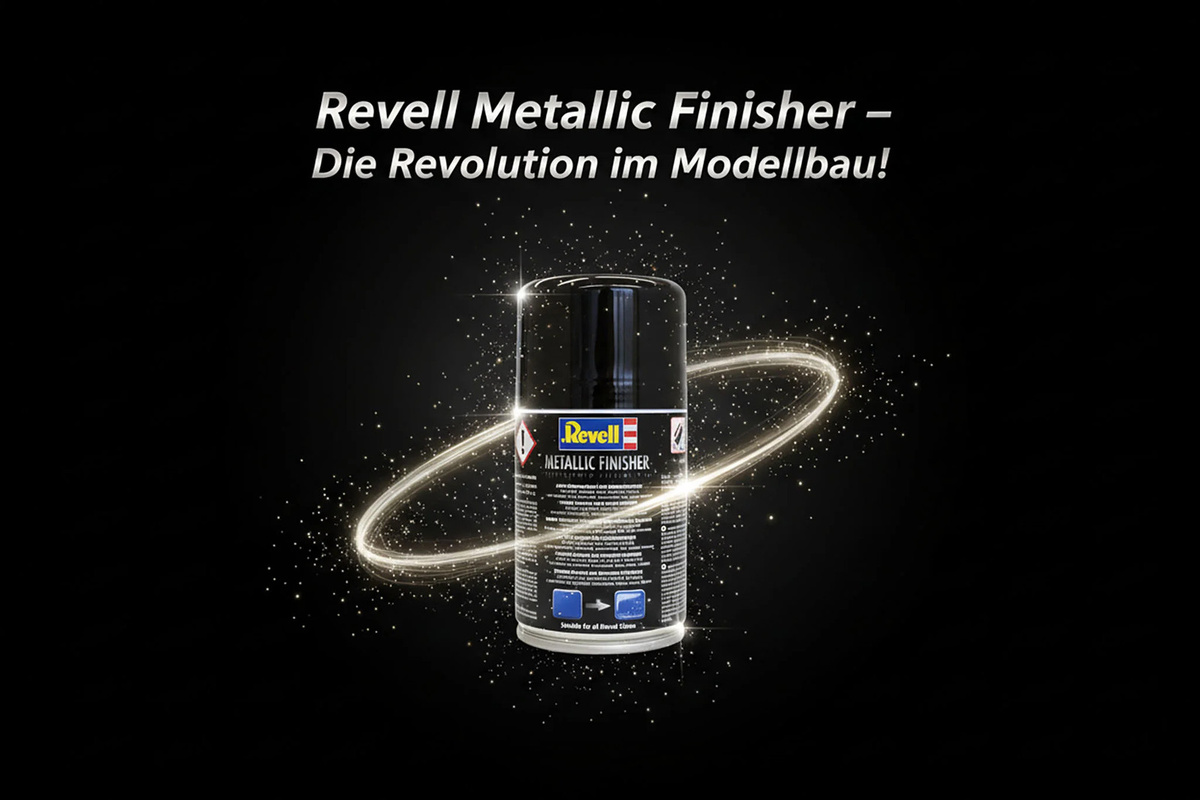 Revell Spray Color Metallic Finisher, Grau, Schwarz - Bild 4