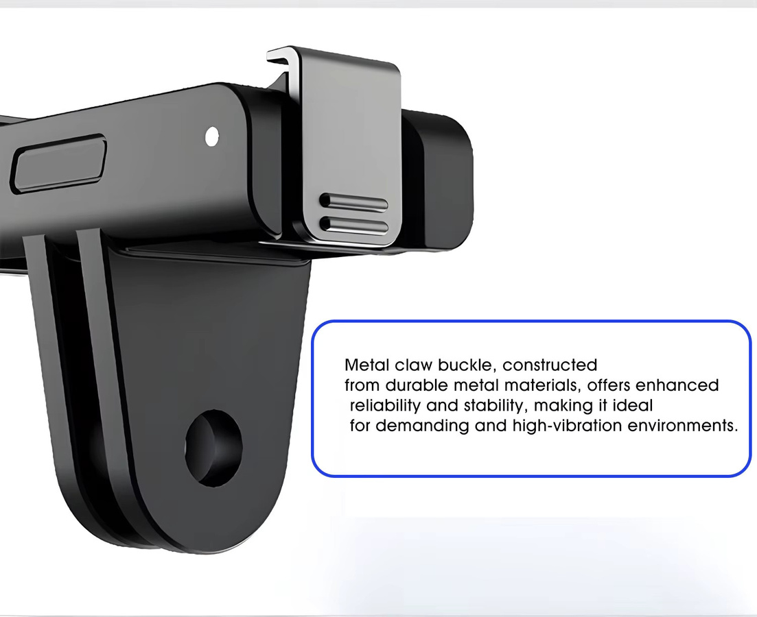 DJI Magnetischer Schnellverschluss-Adapterhalterung für Osmo Action 5 Pro, Osmo Action 4 und Osmo Action 3 in Schwarz - Bild 5