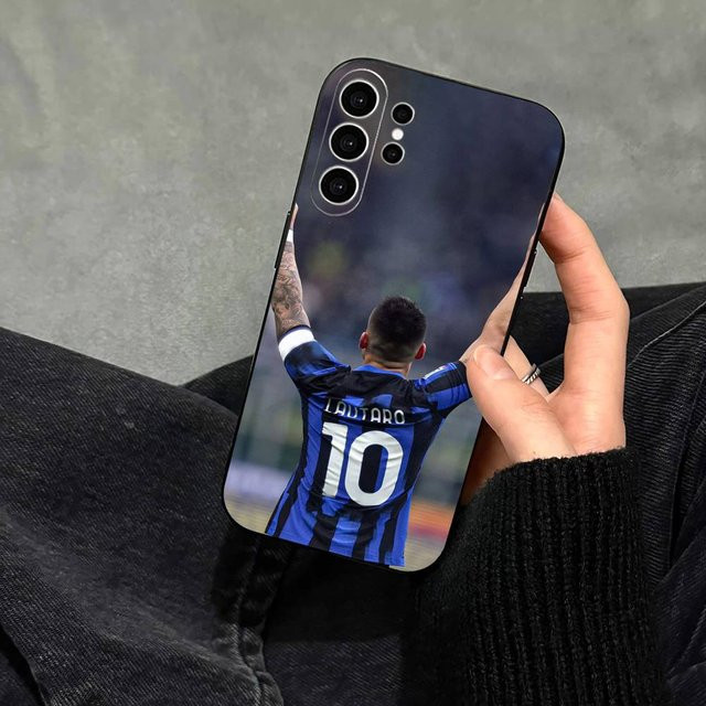 Lautaro Martinez Handyhülle für Samsung Galaxy S25 S24 S23 S22 S21 S20 Ultra Plus FE Note in Schwarz - Bild 1