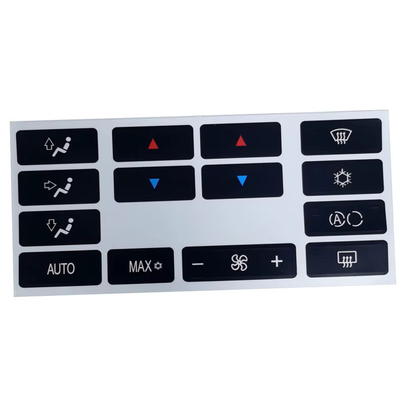 JETTING Schalterabdeckungen für Auto-Klimaanlagen passend für BMW X5 E53 1999-2006 und E39 1996-2002 in Schwarz - Bild 4