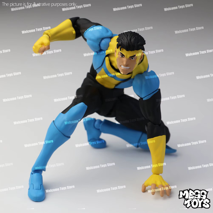 Mess Toys Mark Grayson, Actionfigur, Blau-Gelber Anzug - Bild 3