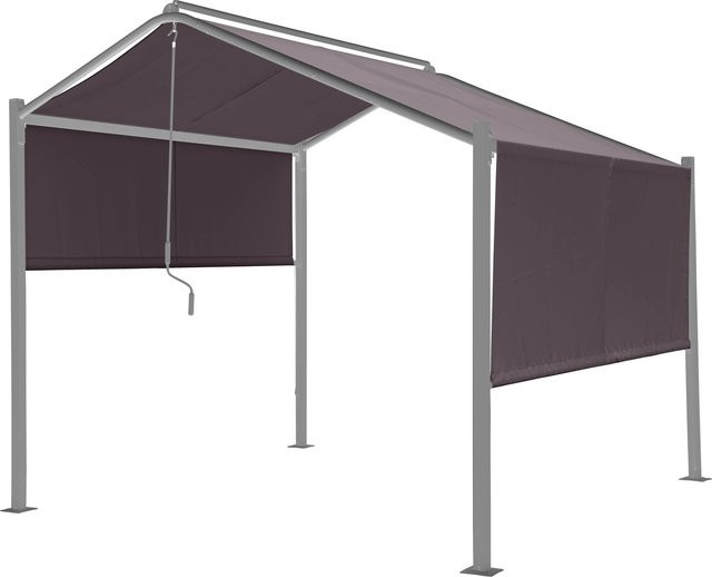 Ersatzdach für Stahl-Pavillon Bacliff in Anthrazitgrau aus Polyester - Bild 1