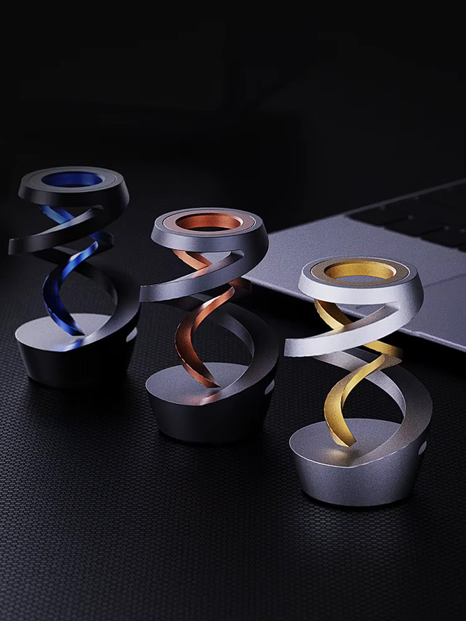 YIJOO Anti-Stress Metall-Gyroskop-Spinner, Fidget-Spielzeug - Bild 5