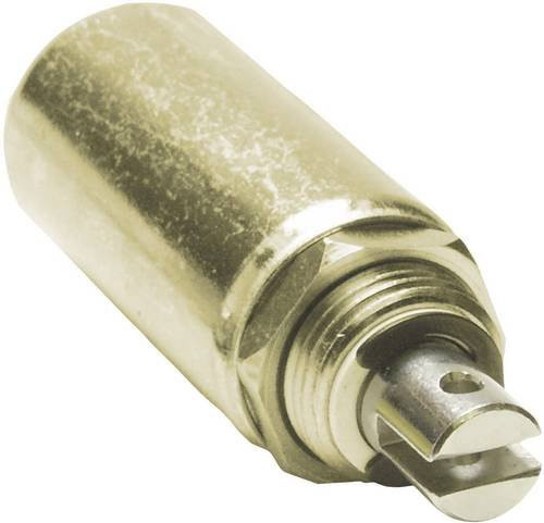 RED MAGNETICS Hubmagnet ITS-LZ 2560-Z-6VDC in Silber mit 6 V/DC und 10W, Ziehkraft 0.78 N bis 22 N - Bild 1