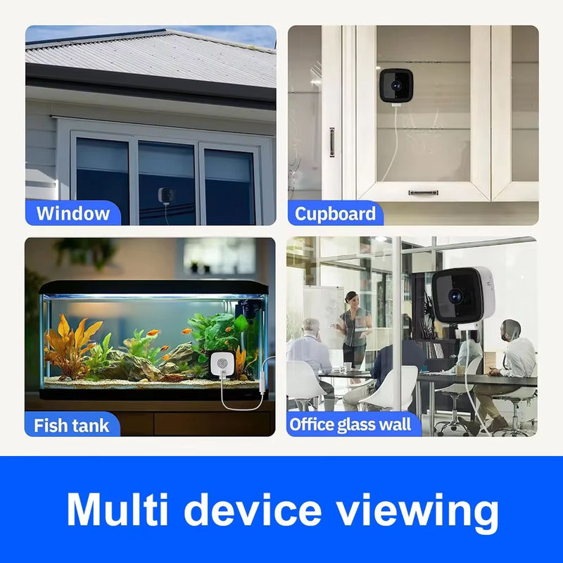 DIXSG Fensterkamera mit 1080P Auflösung, 2,4 GHz WLAN, Vollfarb-Nachtsicht und 2-Wege-Audio zur Haussicherheit - Bild 5
