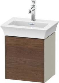 Duravit Waschtischunterschrank White Tulip in Weiß matt, Wandhängend, B/T: 38,4 x 29,8 cm - Bild 1