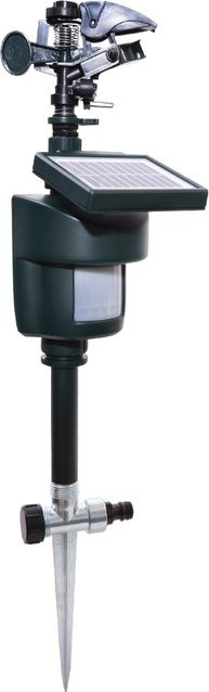 Aqualin Solar Motion Sensor Sprinkler als umweltfreundlicher Jet Spray Tiervertreiber zur Garten-Schädlingsbekämpfung - Bild 1