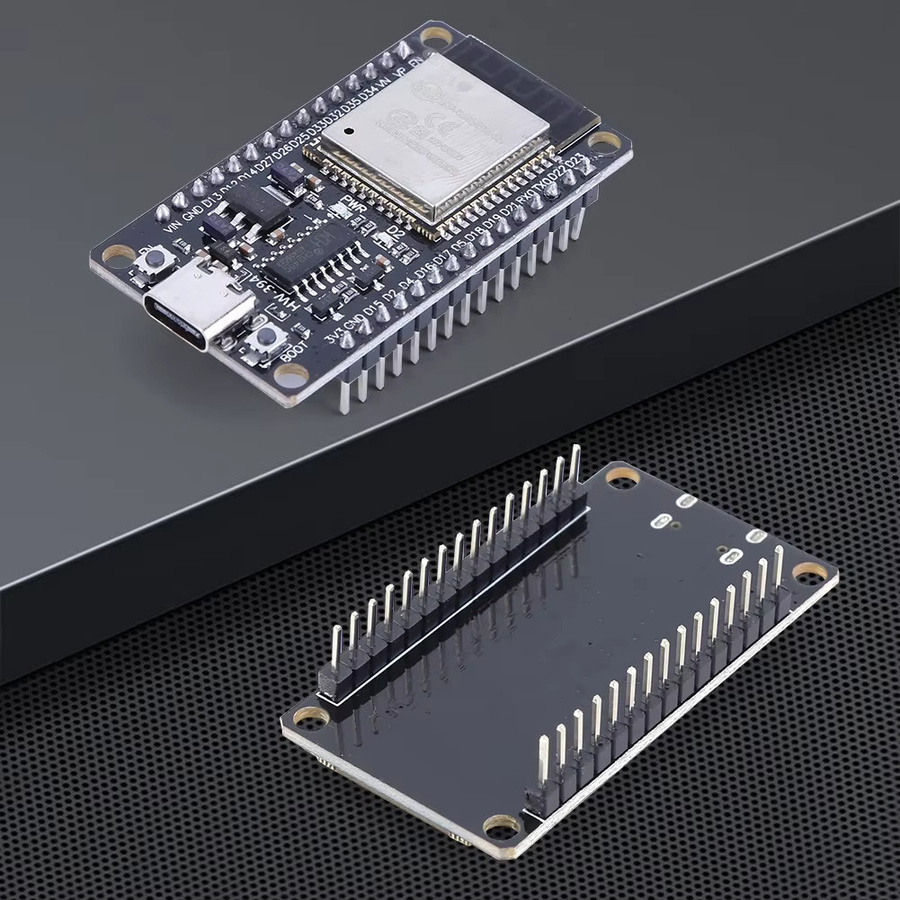 ATUOTIN E32 Entwicklungsboard mit WiFi und Bluetooth, Dual-Core 32S 32D/32U 32 Erweiterungsplatine, Schwarz - Bild 2