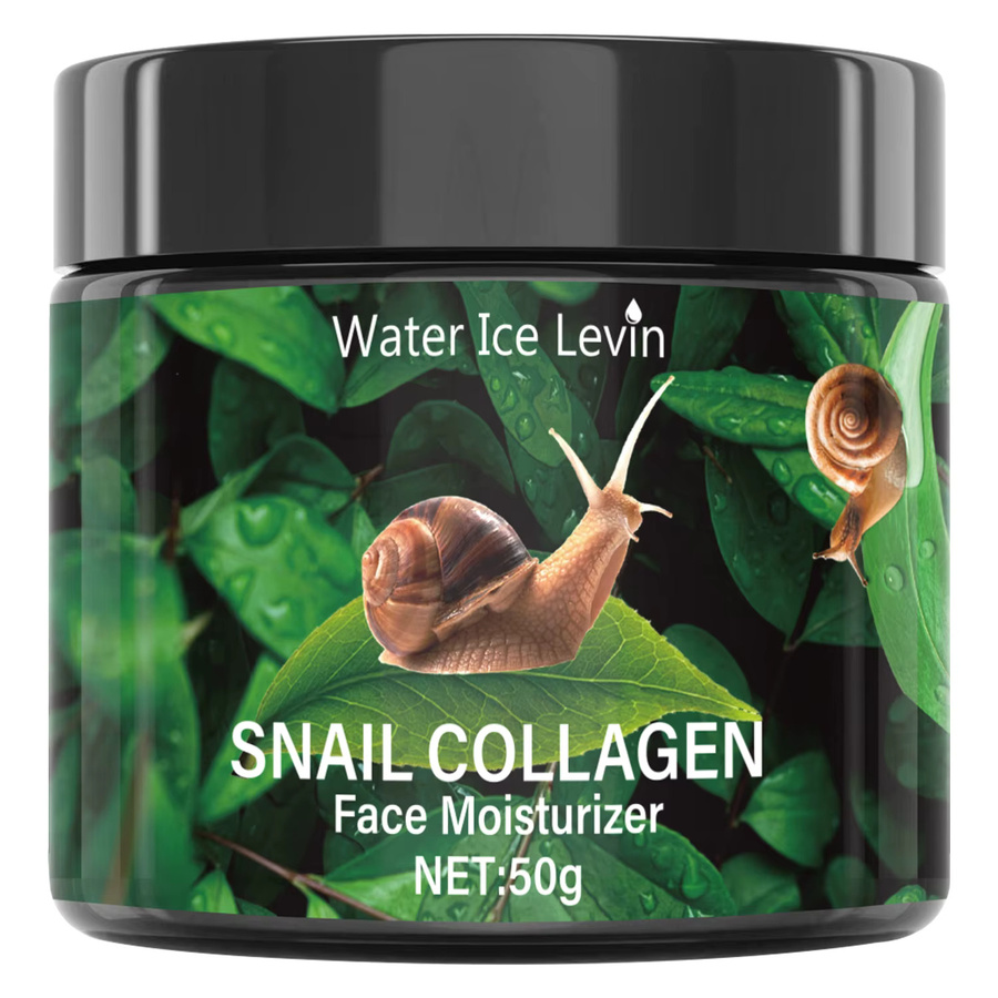 Water Ice Levin Schnecken-Feuchtigkeitscreme, Kollagen, Vitamin E, 50 g - Bild 5
