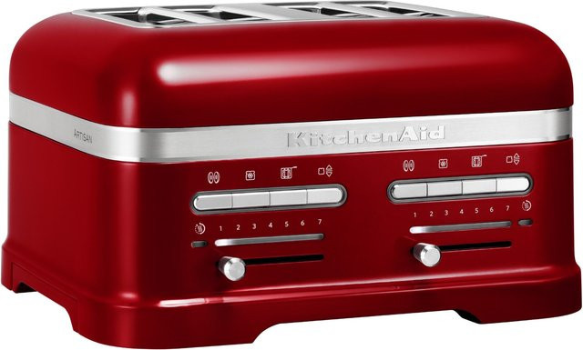 KitchenAid Artisan 4-Schlitz Toaster 5KMT4205ECA in Liebesapfelrot - Bild 1