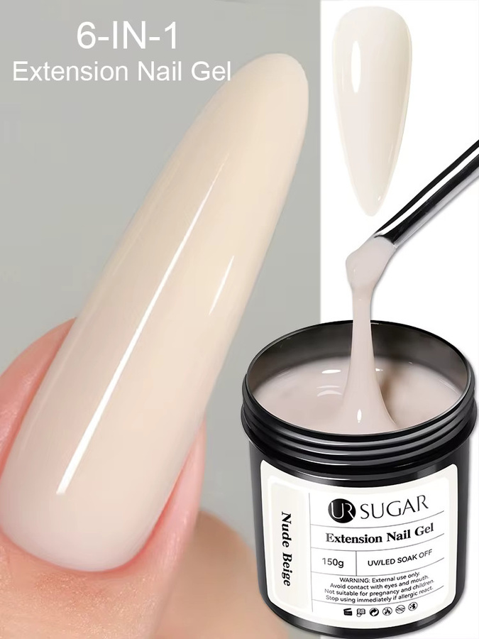 UR SUGAR Acrylgel, Nude Beige, 150g - Bild 6