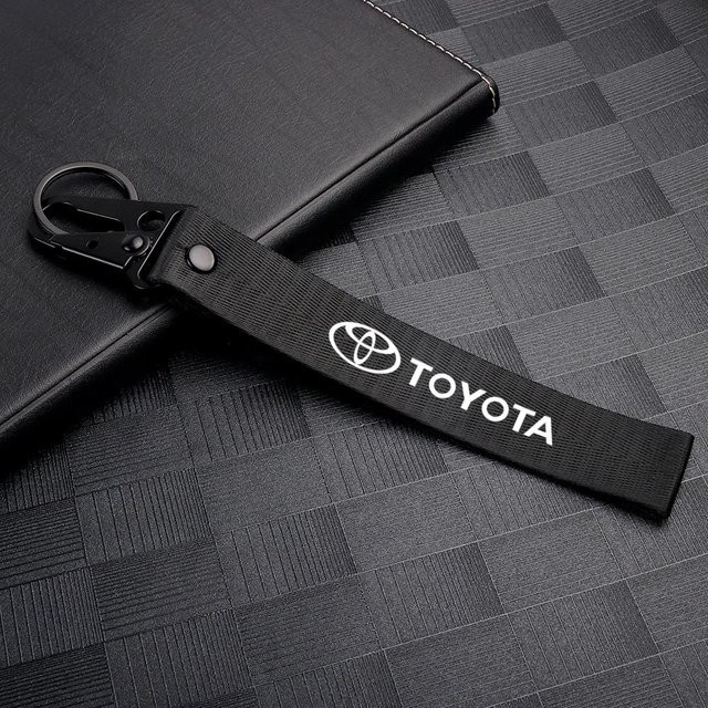 Toyota Schlüsselanhänger, Nylon, Schwarz, Unisex - Bild 1