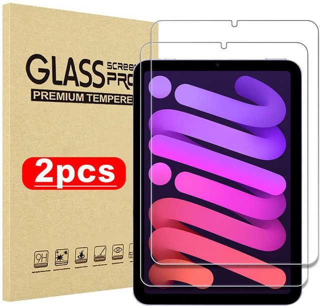 Displayschutzfolie aus gehärtetem Glas für Apple iPad Modelle in Transparent - Bild 1