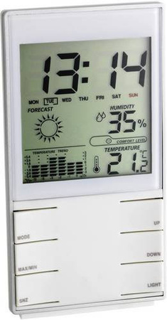TFA Dostmann Digitale Wetterstation 35.1102.02 in Weiß