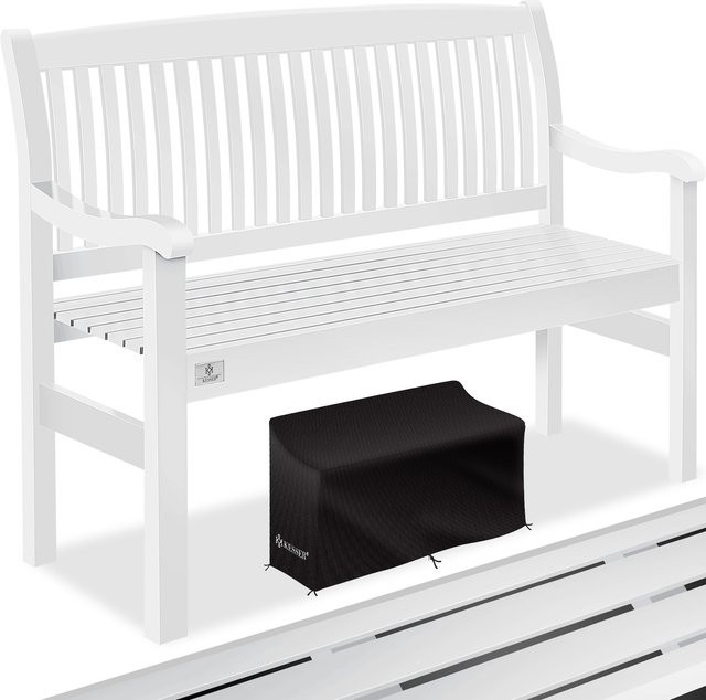 KESSER Gartenbank aus wetterfestem Glasfaserholz inklusive Schutzcover für Garten, Balkon und Terrasse - Bild 1