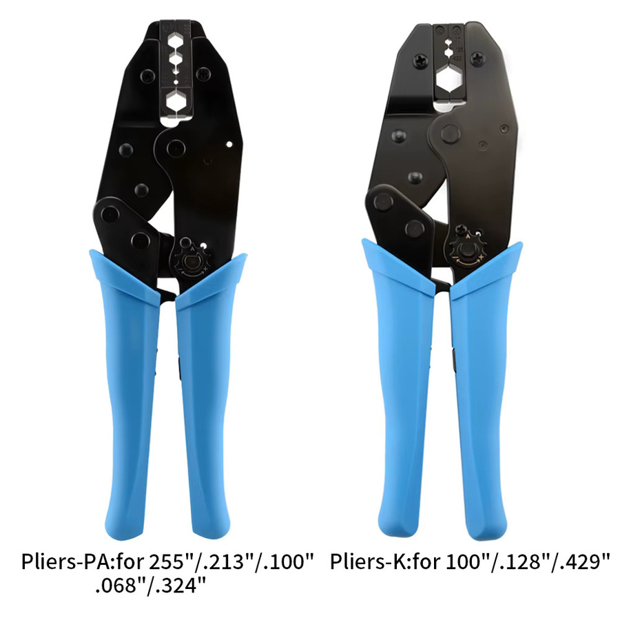 Koaxialkabel-Crimpzange aus Kohlenstoffstahl für SMA/BNC RG6, RG11, RG58, RG59, RG62 in Blau - Bild 2