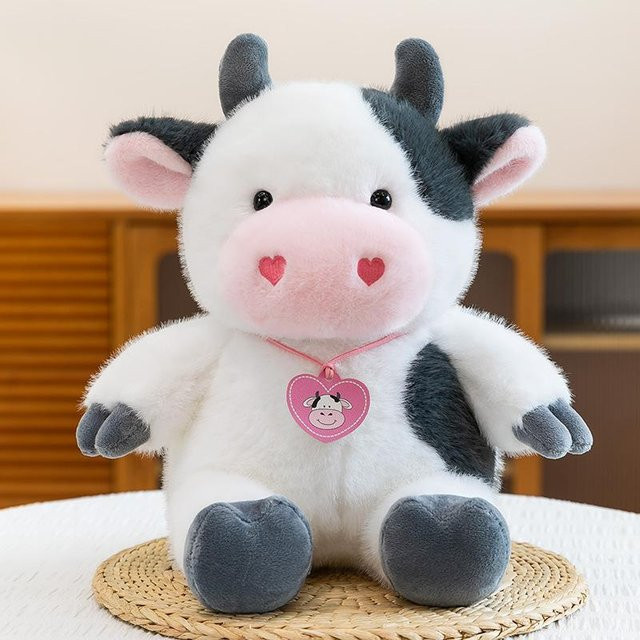 Joyful toys Kuh Plüschtier, Kälbchen Puppe, 45cm - Bild 1