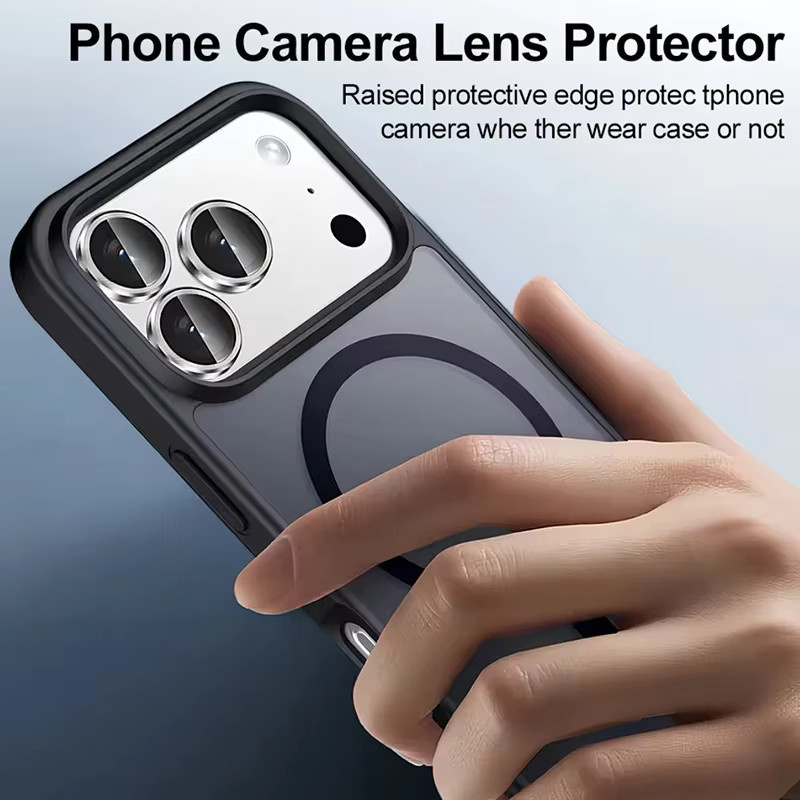 ZHUOHUAN Kameraobjektivschutz mit CD-Muster für iPhone 18 17 16 15 14 Pro Max Plus, Metallring und Glas, Silber - Bild 4