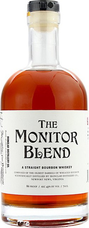 Ironclad The Monitor Blend Bourbon Straight Bourbon Whiskey, USA, 43 % Vol., 0,7 l