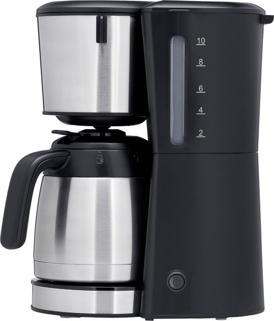 WMF Bueno Pro Thermo Filter-Kaffeemaschine mit Thermokanne in Silber Edelstahl - Bild 1