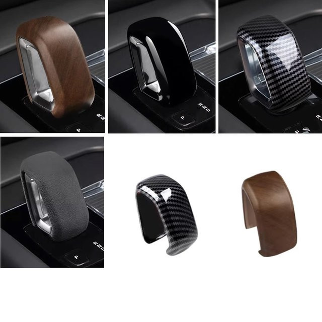 LINGLUYANG Schalthebelabdeckung für Volvo XC60 S90 XC90 S60 XC40 V60 V90 Modelle 2018-2026 Mittelkonsolen-Schaltabdeckung Innenausstattung - Bild 1