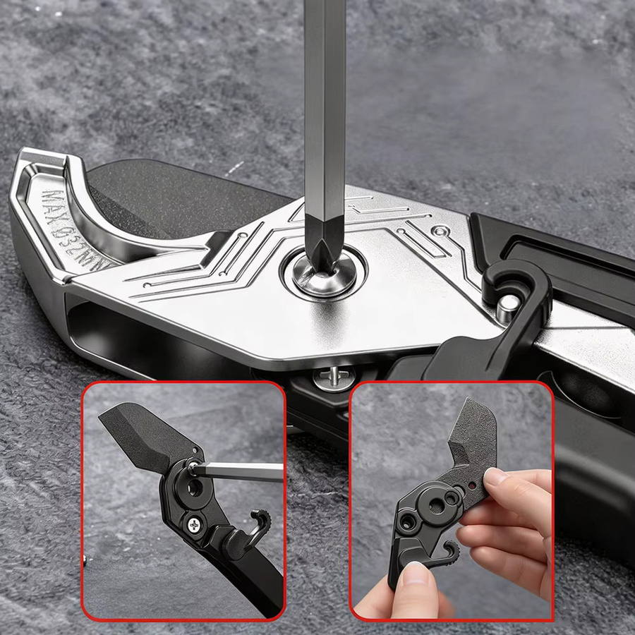NIUXIANG Rohrschneider SK5 Hochleistungs-Rohrschere für PVC, PPR, PU und PE mit Schneidebereich 0-32mm - Bild 2