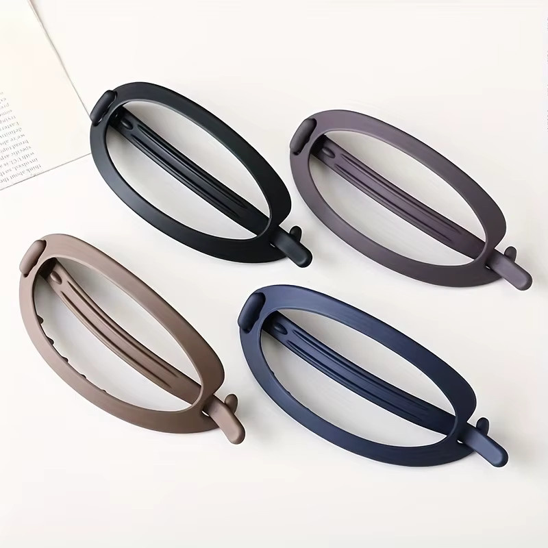 Haarspange Ellipsen-Design, 2 Stück, Damen - Bild 4