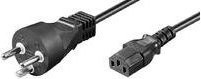 MicroConnect Stromkabel für IEC 60320 C13, 10 m, Schwarz - Bild 1