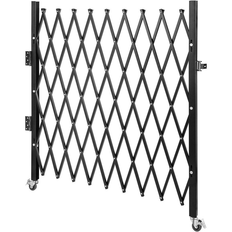 Buying Solutions MB Faltbares Sicherheitstor aus Stahl in Schwarz, B: 216 cm, H: 214 cm - Bild 6