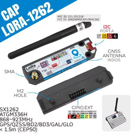 M5Stack Cardputer Adv Kit Cap LoRa1262 LoRa Programmierbarer Kartencomputer StampS3A IoT-Controller Mikrocontroller-Entwicklungskit - Bild 4