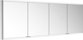 Keuco Royal Modular 2.0 Spiegelschrank mit 4 Drehtüren aus Kristall-Doppelspiegel, beleuchtet mit LED und Sensorik, Weiß, B/H/T: 70 x 210 x 12 cm - Bild 1