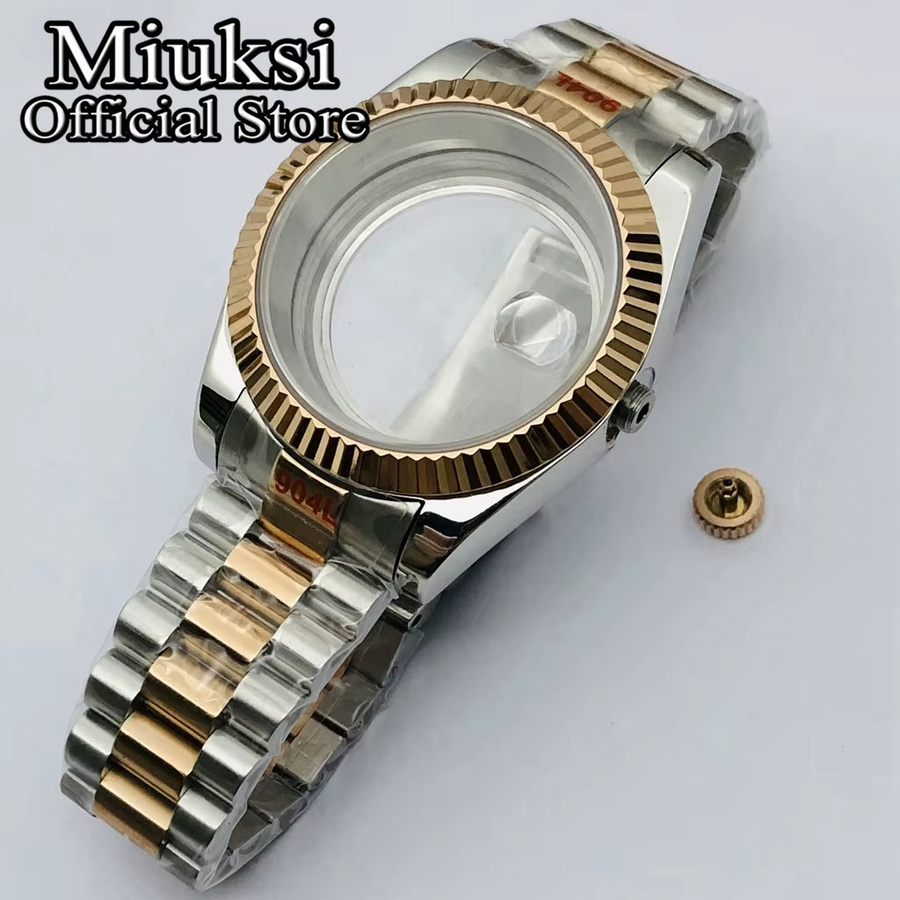 Miuksi Uhrengehäuse, Saphirglas, 36 mm/40 mm - Bild 2