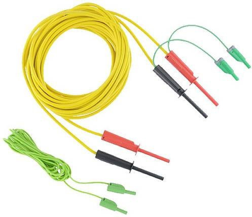 Metrel S 2084 Sicherheits-Messleitungs-Set, gelb, 8 m - Bild 1
