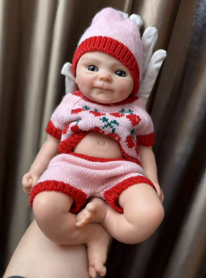 Aizwa Silikon-Reborn-Mädchen, Rosa, ab 0 Jahre - Bild 2