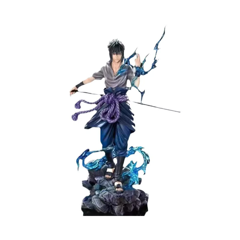 Bandai Naruto Uzumaki Naruto Uchiha Sasuke Actionfigur, 23cm - Bild 4