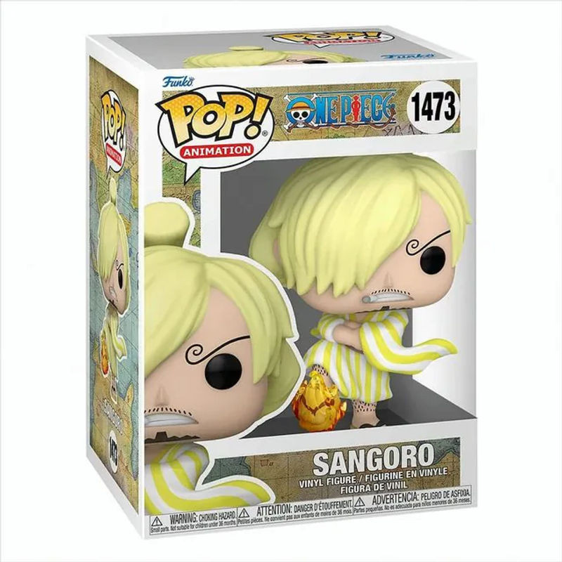 Funko POP One Piece Sanji Wano Figur mehrfarbig - Bild 1