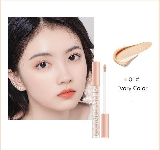 Perfect Skin Flüssiger Concealer, 01# Ivory Color, Creme - Bild 1