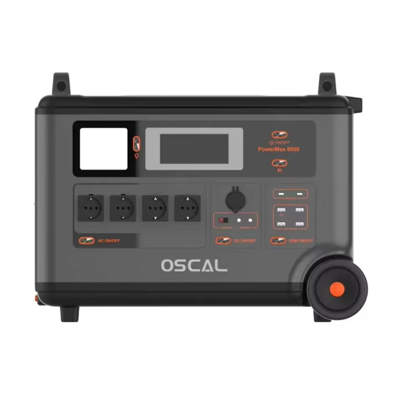 Oscal Powermax6000 Tragbare Ladestation und Solargenerator für Zuhause, Camping und Notfall-Backup - Bild 7