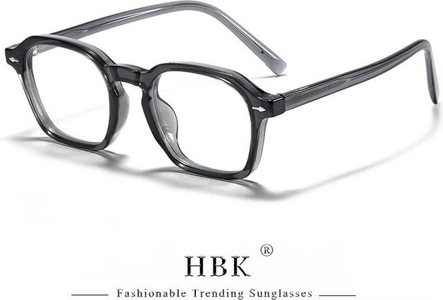 Freedom Outdoors HBK Korrektionsbrille, Quadratisch, Vollrand, Kunststoff, Unisex, grau - Bild 1