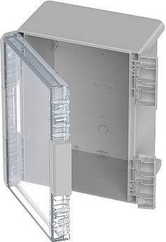 Bopla Bocube Outdoor-Gehäuse aus Polycarbonat in Lichtgrau RAL 7035 - Bild 1