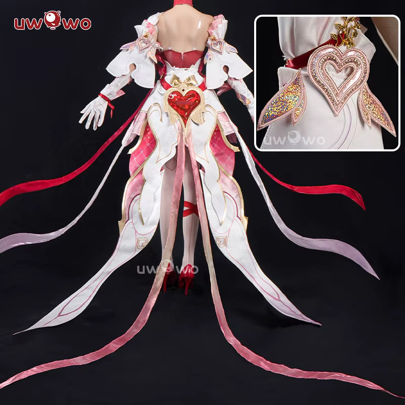 UWOWO Honkai Impact 3 Elysia New Battlesuit Hi Love Elf Cosplay-Kostüm - Bild 2