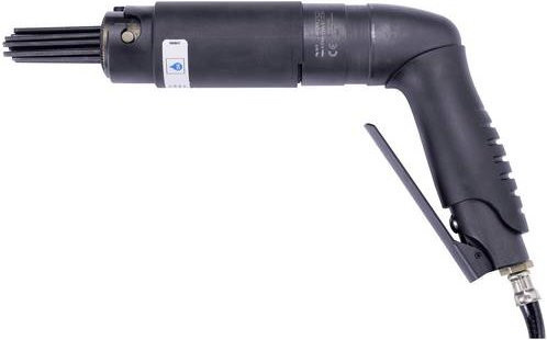 PFERD Pneumatischer Meißel PN 19 P Druckluft-Nadelentroster in Schwarz - Bild 1