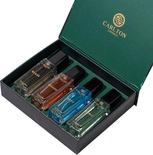 Carlton London Iconic Herren Flüssigparfüm Geschenkset, holzig-zitrisch - Bild 1