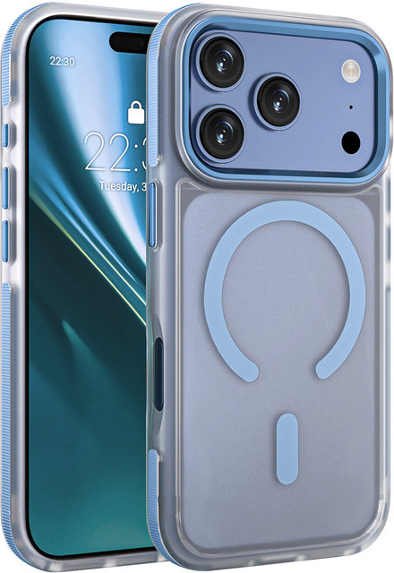 Etteri Icy Mag MagSafe-Hülle für Apple iPhone 18 Pro und iPhone 17 Pro in Blau - Bild 1
