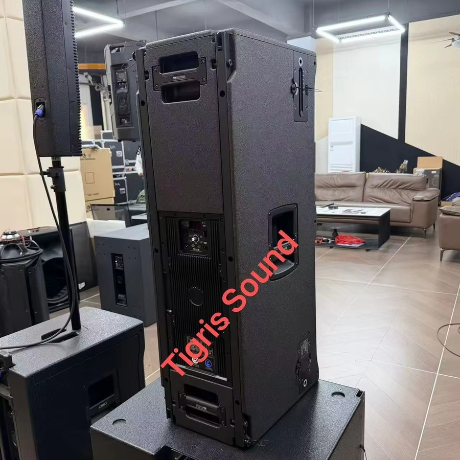 TTL 6-A Doppel 12-Zoll 3-Wege Aktiv/Passiv Line Array Lautsprecher Professionelles Audio Soundsystem in Schwarz - Bild 2