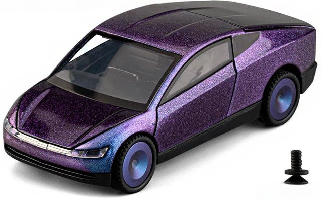 Linyi toy car Cybercab Robotaxi, Modellauto, 1:32, Metall, Sound und Licht, ab 18 Jahre - Bild 1