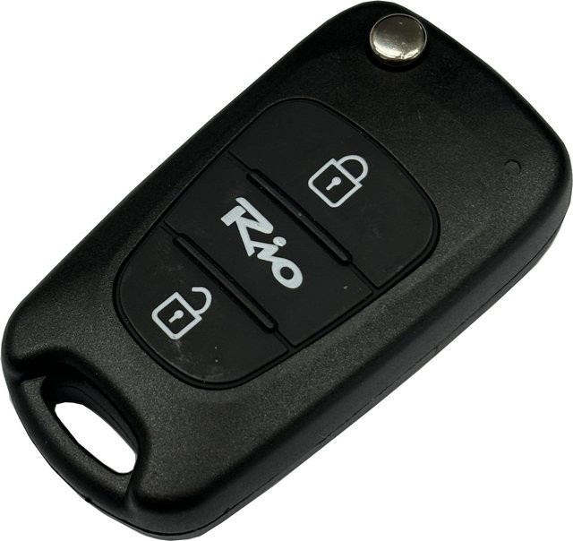 Ersatz Fernbedienung Auto Schlüssel Shell Flip Klappschlüssel Hülle für Hyundai I20 I30 IX35 I35 Accent Kia Picanto Sportage K5 in Schwarz - Bild 1