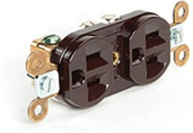 Molex NEMA Einbaubuchse in Braun - Bild 1